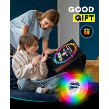 Xeuch Light Up Flying Disc for Ultimate Outdoor Fun