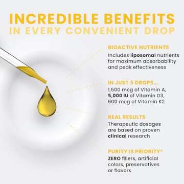 Pure TheraPro Rx Vegan A-D-K  Drops for Immune Support