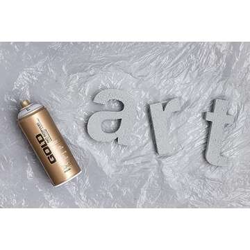 Montana Cans GOLD Spray Paint - 400ml Eco-Friendly Quality