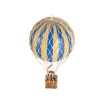 Authentic Models Floating The Skies Hot Air Balloon - 5.3 Inch Decorative Vintage Piece