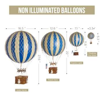 Authentic Models Floating Air Balloon Home Decor