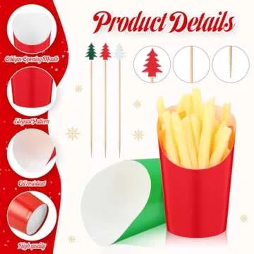 200 Disposable Charcuterie Cups with Festive Picks