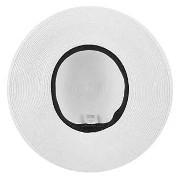 Betmar Women's Gossamer Sun Hat, White, One Size