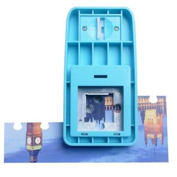 KW-triO Puzzle Punch DIY Jigsaw Puzzle Piece Cutter for Personalized Jigsaw Puzzle Custom Photo Puzzle Customized Puzzle Making Tool (Cerulean Blue)