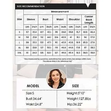 Ekouaer Women’s Long Sleeve Nightgown for Stylish Comfort