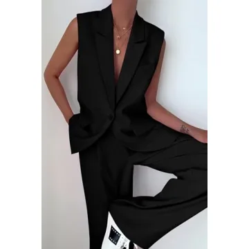 PRETTYGARDEN Women's 2 Piece Suit Set for Stylish Occasions