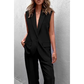 PRETTYGARDEN Women's 2 Piece Suit Set for Stylish Occasions