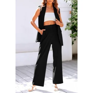 PRETTYGARDEN Women's 2 Piece Suit Set for Stylish Occasions