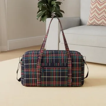 Vera Bradley Women's Cotton Large Travel Duffel Bag