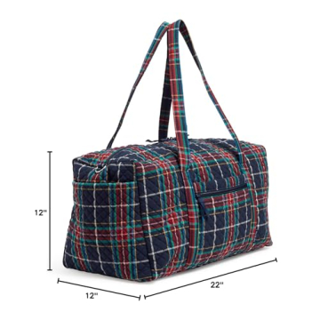 Vera Bradley Women's Cotton Large Travel Duffel Bag