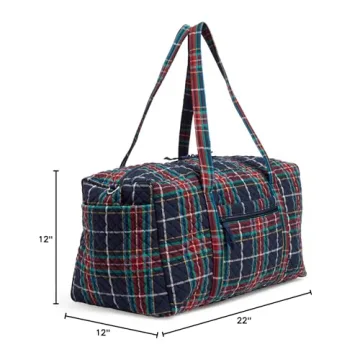 Vera Bradley Women's Cotton Large Travel Duffel Bag