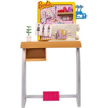 Barbie Career Playsets Featuring Job Themes and Related Accessories for Kids Learning Fun Aged 3 to 7 Years Old