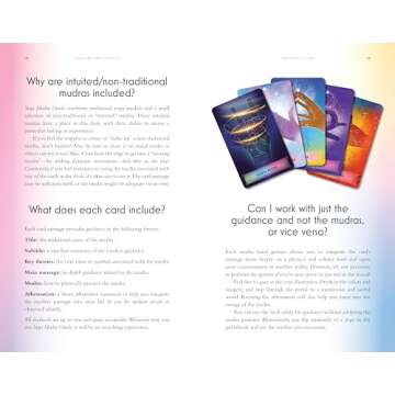 Yoga Mudra Oracle Book and Card Deck: Includes 44 cards and a 128-page book (Sirius Oracle Kits)