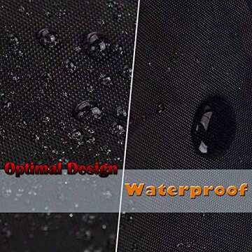 4 Packs Chef Apron, Black Waterproof Apron, Adjustable Apron with 2 Pockets for Men Women, Professional Apron for Kitchen Cooking Gardening Painting Baking Restaurant (Black)