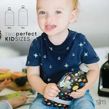 Simple Modern Reusable Baby Food Pouches - Eco-Friendly & Fun