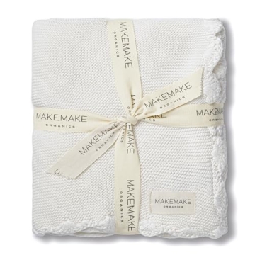 Makemake Organics Baby Blanket- Organic Cotton Swaddle