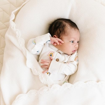 Makemake Organics Baby Blanket- Organic Cotton Swaddle