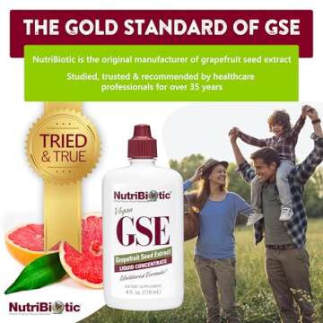 NutriBiotic GSE Grapefruit Seed Extract 4 Oz Liquid