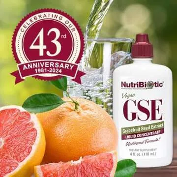 NutriBiotic GSE Grapefruit Seed Extract 4 Oz Liquid