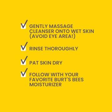Burt's Bees Nourishing Cleansing Oil With Coconut and Argan Oils, Cleansing Face Oil for Normal to Dry Skin, College Back to School Dorm Essentials, Natural Origin Skin Care, 6 fl. oz. Bottle