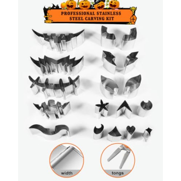 SHANHEJIAN Pumpkin Carving Kit for Creative Halloween Fun