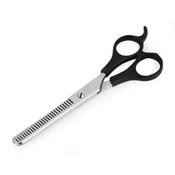 Laazar Hair Thinning Shears, Texturizing Shears (6.5”/ 22 Teeth) | Professional Hairdresser/Barber Quality | Japanese Steel Blade | Extra Sharp Trimming Edge | Personal Tools for Men and Women