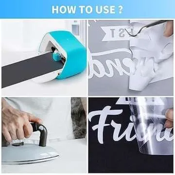 Smart Iron On Heat Transfer Vinyl for Cricut Joy - 40 Sheets