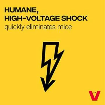 Victor M250BSR-3 Indoor Electronic Humane Mouse Trap - No Touch, No See Electric Mouse Trap - 3 Pack