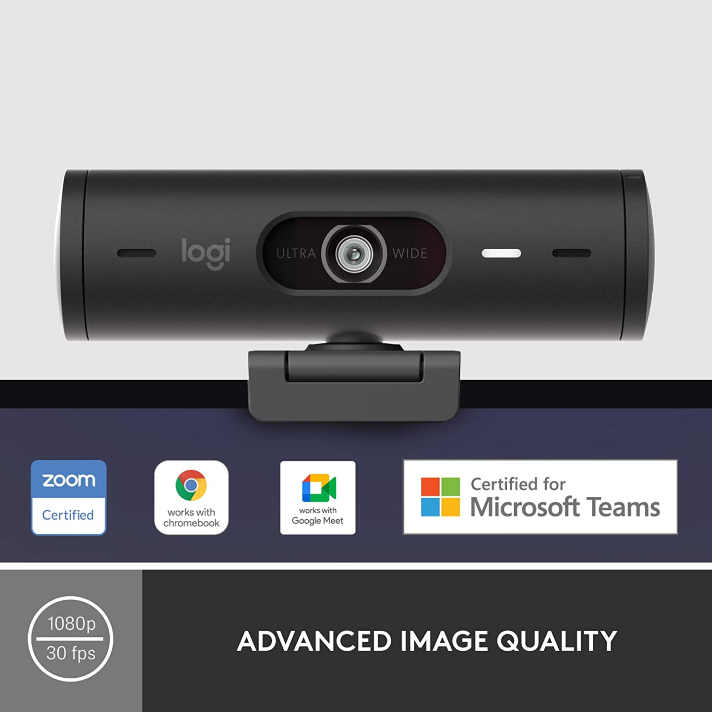 Logitech Brio 501 Webcam for Ultra HD Streaming