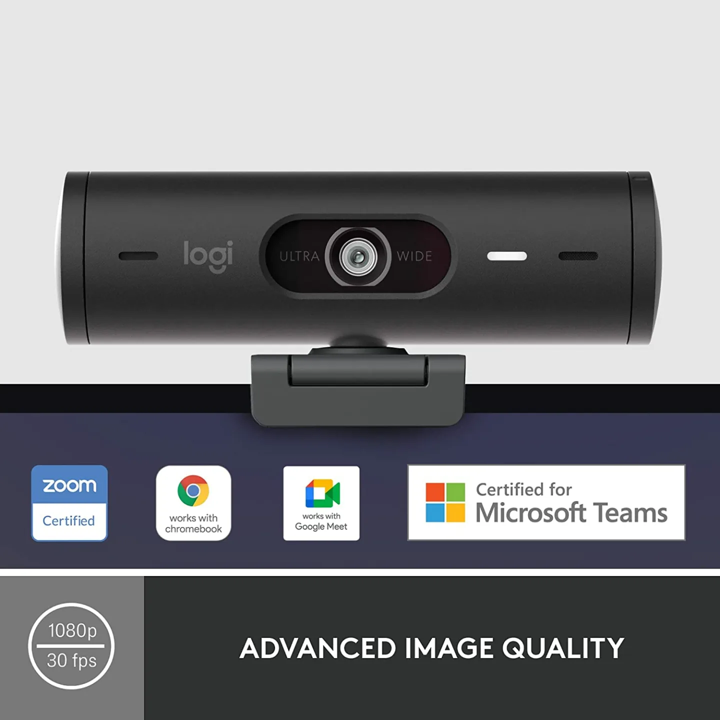 Logitech Brio 501 Webcam for Ultra HD Streaming