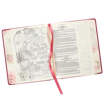 KJV Holy Bible, My Creative Bible - Perfect for Coloring