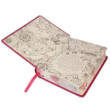 KJV Holy Bible, My Creative Bible - Perfect for Coloring