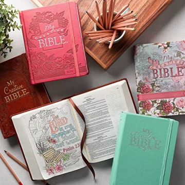 KJV Holy Bible, My Creative Bible - Perfect for Coloring