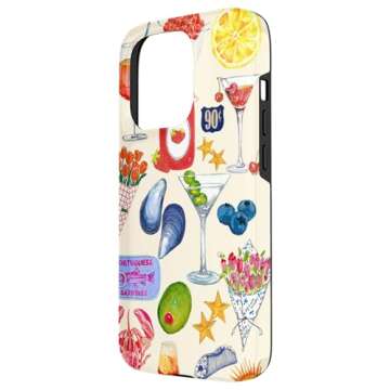 Cute and Protective iPhone 15 Pro European Summer Case with a Fun Design