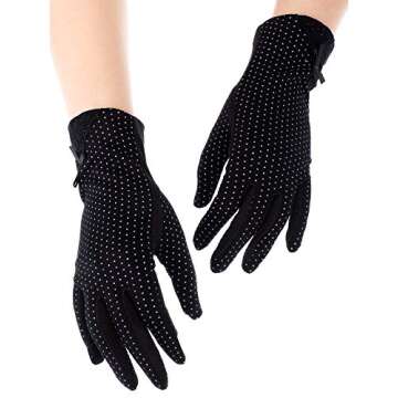 Boao Women's Touchscreen Sunblock Gloves - UV Protection