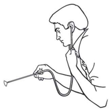 Lisle 52750 Mechanics Stethoscope Kit for Diagnostics