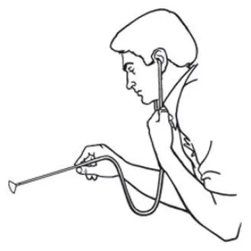 Lisle 52750 Mechanics Stethoscope Kit for Diagnostics