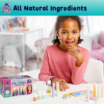 Natural Kids Lip Balm Making Kit Fun STEM Activity Gift