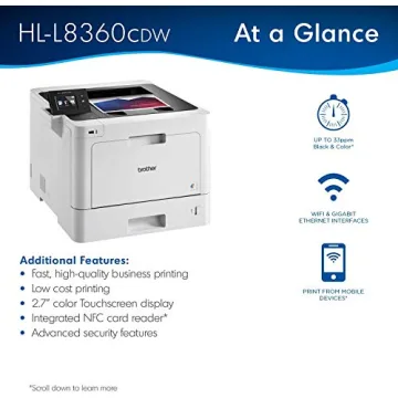 Brother HL-L8360CDW Wireless Color Laser Printer
