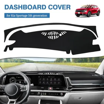 FIILINES Dash Cover for Kia Sportage 2023 2024 2025 (NQ5), Dashboard Cover Mat for Sportage Accessor...