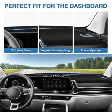 FIILINES Dash Cover for Kia Sportage 2023-2025
