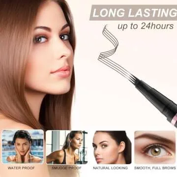 LAVONE Eyebrow Makeup Kit - Waterproof Microblading Solution
