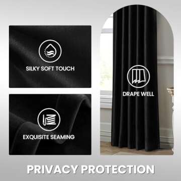 Elegant Darkening Velvet Curtains for Any Room Classic Style