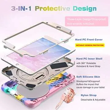 BRAECN iPad Mini Case - Rugged, Colorful, & Versatile