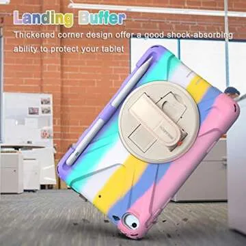 BRAECN iPad Mini Case - Rugged, Colorful, & Versatile