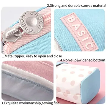 Roiroiko Cute Cartoon Telescopic Pencil Holder for Kids