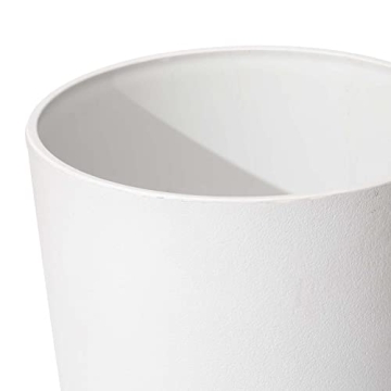 Elegant 20 Inch White Planter for Indoor and Outdoor Use