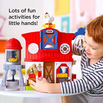 Fisher-Price Little People Caring for Animals Farm Playset