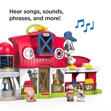 Fisher-Price Little People Caring for Animals Farm Playset