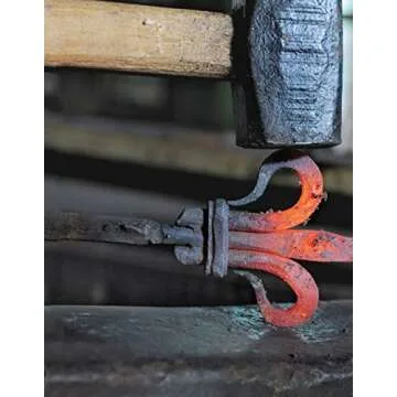 The Home Blacksmith: Tools, Techniques, and 40 Practical Projects for the Home Blacksmith (Fox Chapel Publishing) Beginner's Guide; Step-by-Step Directions & Over 500 Photos to Help You Start Smithing
